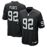 Zennovawear JJ Pegues Las Vegas Raiders Team Game Jersey - Black