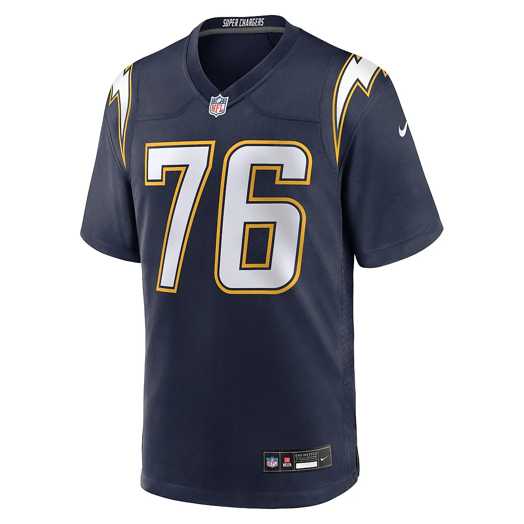 Zennovawear Joe Alt Los Angeles Chargers Alternate Super Chargers Game Player Jersey - Navy