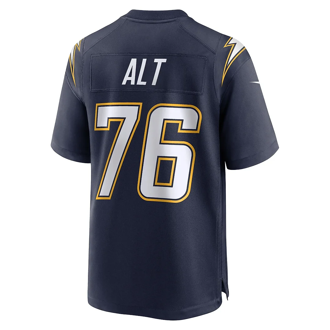 Zennovawear Joe Alt Los Angeles Chargers Alternate Super Chargers Game Player Jersey - Navy