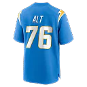 Zennovawear Joe Alt Los Angeles Chargers Player Game Jersey - Powder Blue