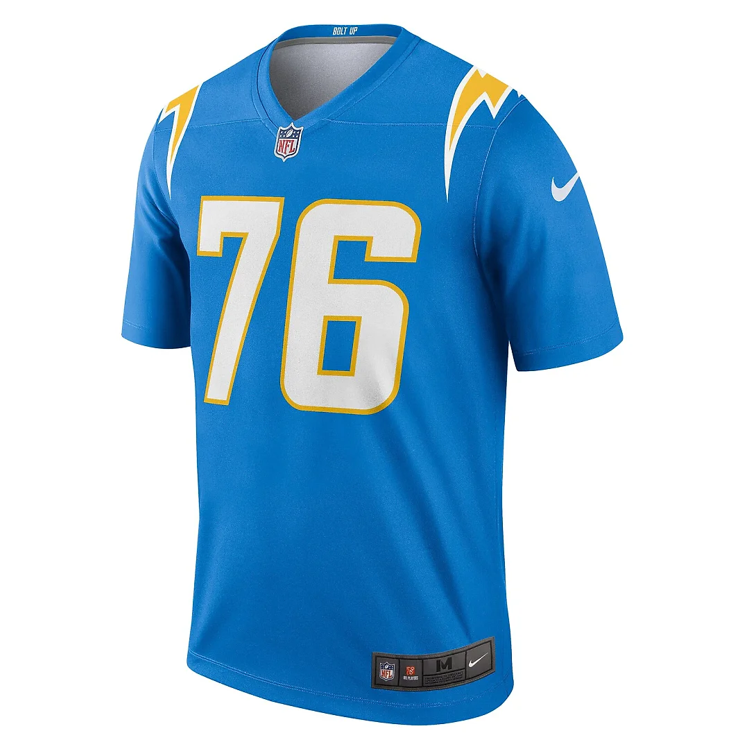 Zennovawear Joe Alt Los Angeles Chargers Legend Player Performance Top - Powder Blue
