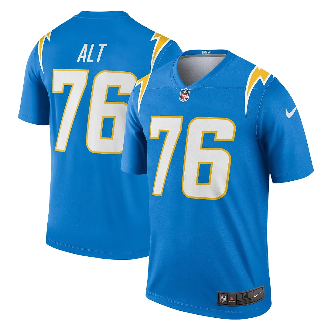 Zennovawear Joe Alt Los Angeles Chargers Legend Player Performance Top - Powder Blue