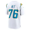 Zennovawear Joe Alt Los Angeles Chargers Player Game Jersey - White