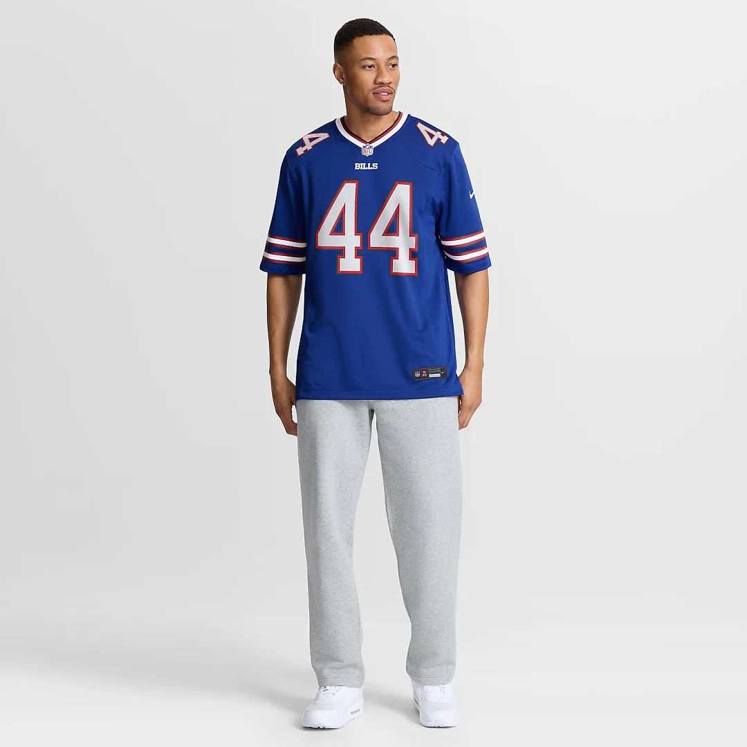 Zennovawear Joe Andreessen Buffalo Bills Game Jersey - Royal