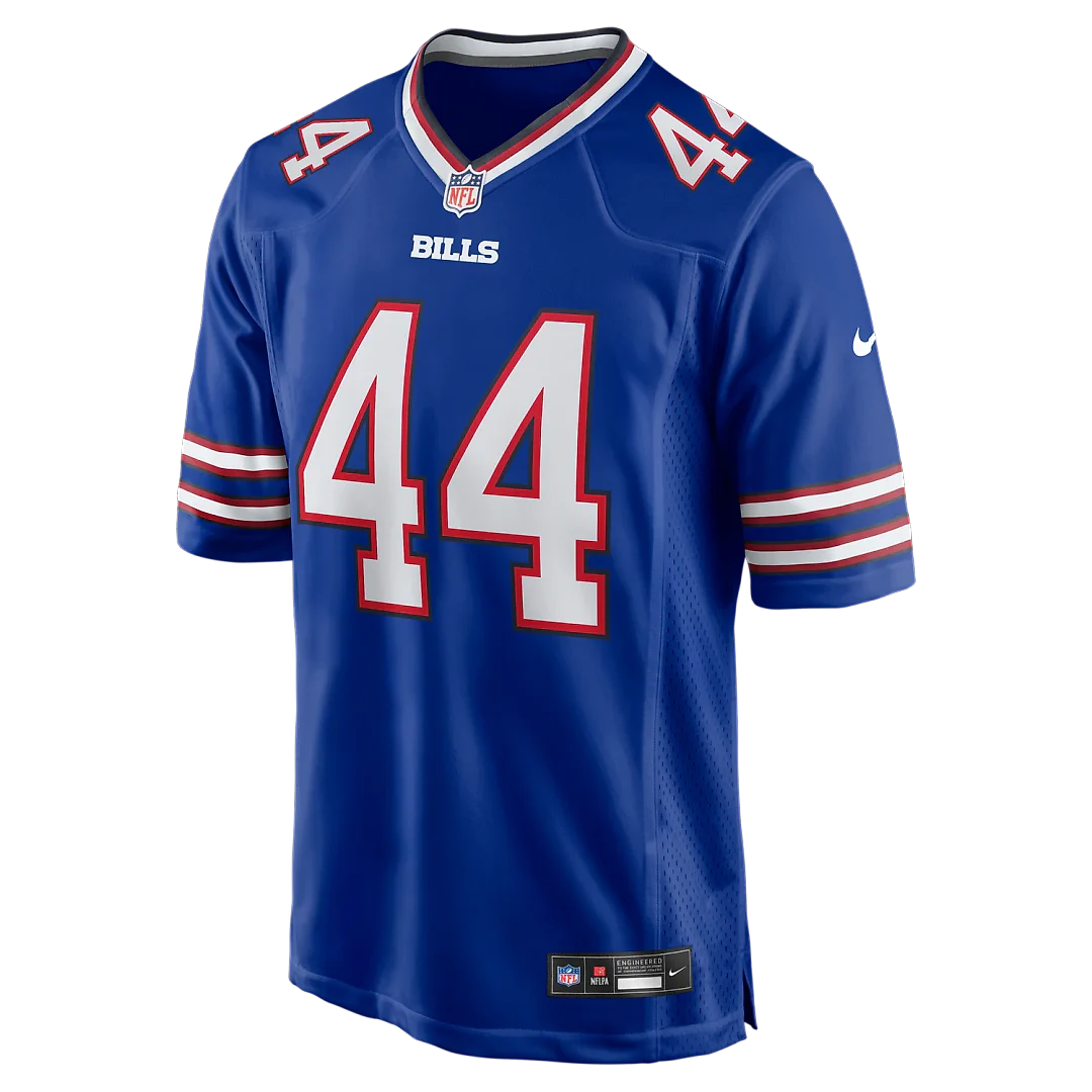 Zennovawear Joe Andreessen Buffalo Bills Game Jersey - Royal