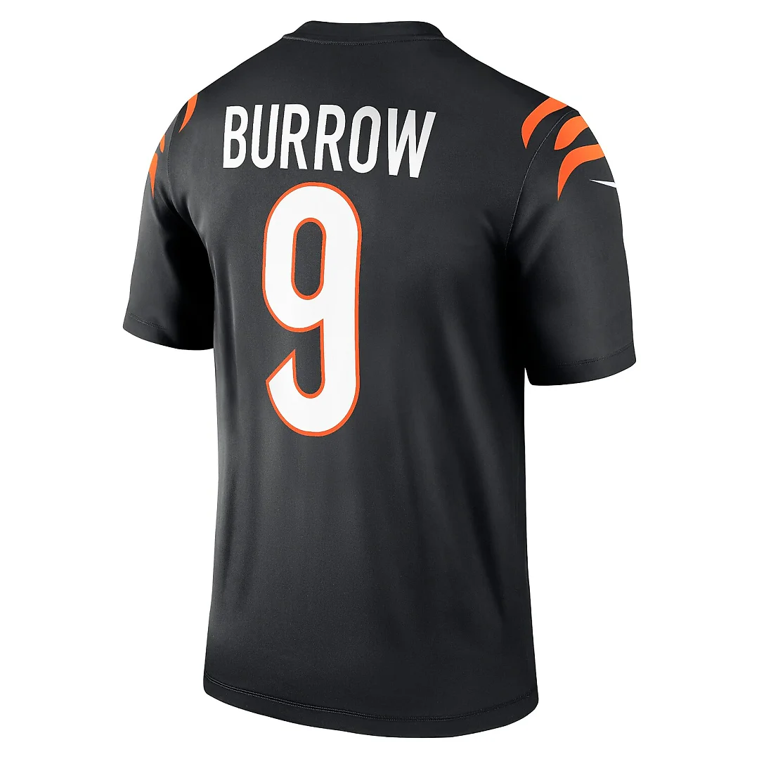 Zennovawear Joe Burrow Cincinnati Bengals Legend Player Performance Top - Black