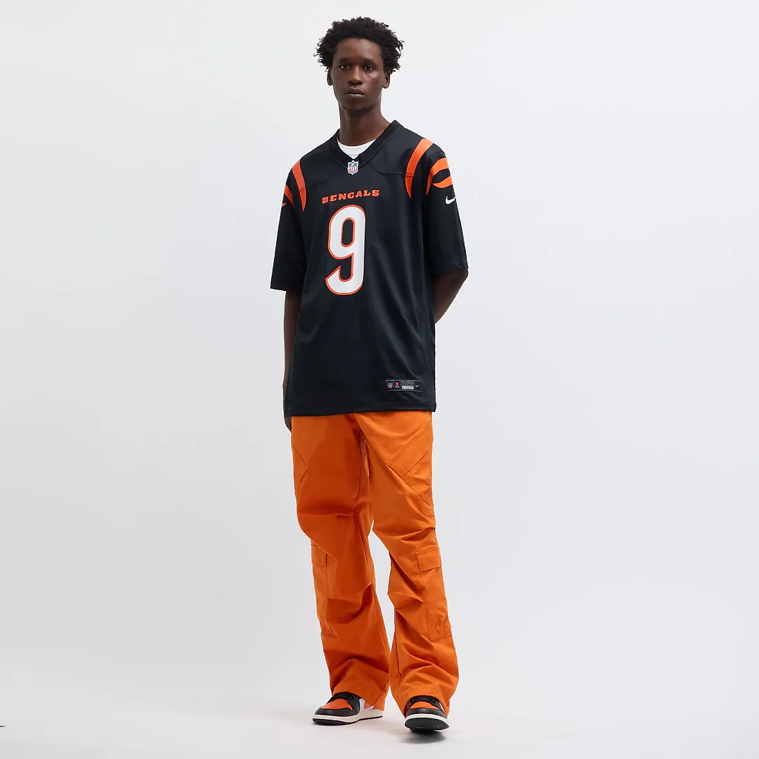 Zennovawear Joe Burrow Cincinnati Bengals Player Game Jersey - Black