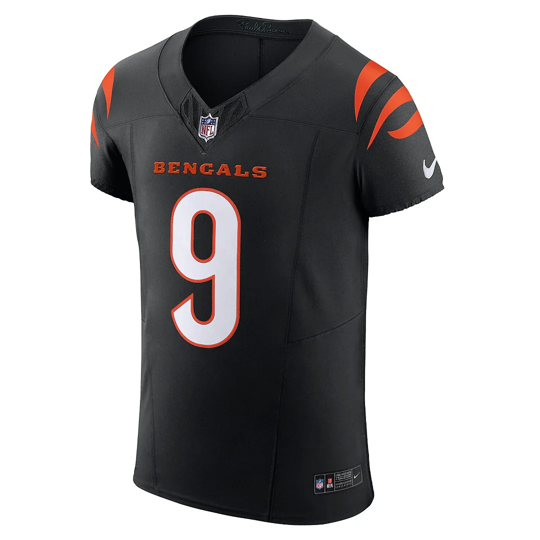 Zennovawear Joe Burrow Cincinnati Bengals Team Vapor FUSE. Elite Jersey - Black