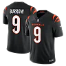Zennovawear Joe Burrow Cincinnati Bengals Team Vapor FUSE. Stitched Limited Jersey - Black