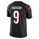 Zennovawear Joe Burrow Cincinnati Bengals Team Vapor FUSE. Stitched Limited Jersey - Black