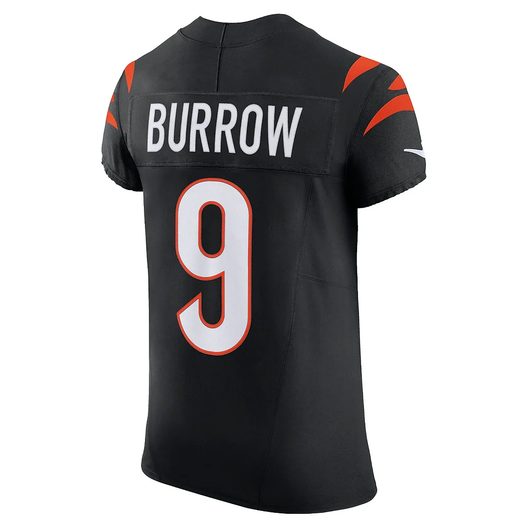 Zennovawear Joe Burrow Cincinnati Bengals Team Vapor FUSE. Elite Jersey - Black
