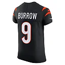 Zennovawear Joe Burrow Cincinnati Bengals Team Vapor FUSE. Elite Jersey - Black
