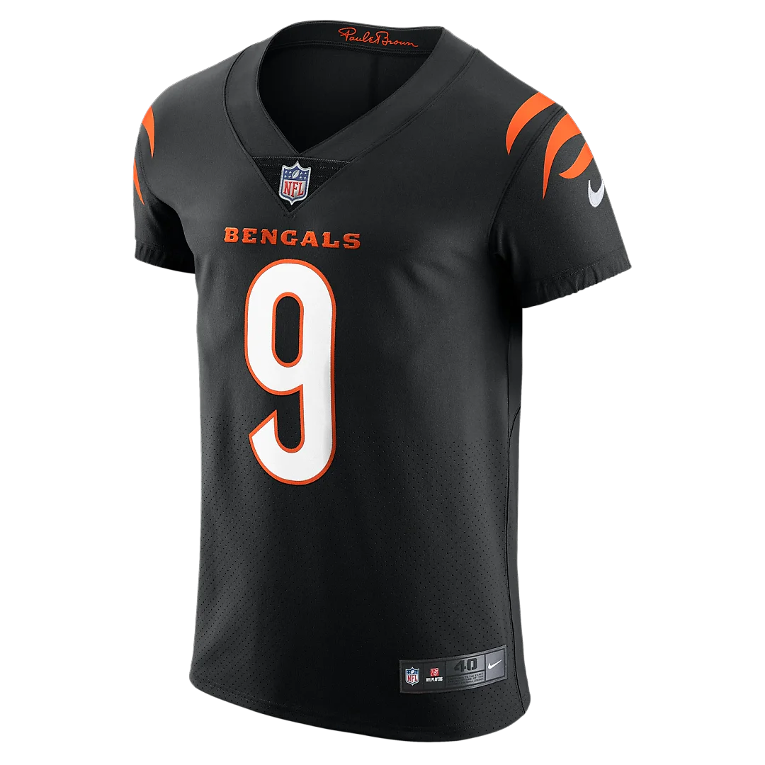 Zennovawear Joe Burrow Cincinnati Bengals Vapor Elite Jersey - Black