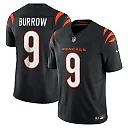 Zennovawear Joe Burrow Cincinnati Bengals Vapor FUSE. Limited Jersey - Black