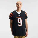 Zennovawear Joe Burrow Cincinnati Bengals Vapor Elite Jersey - Black