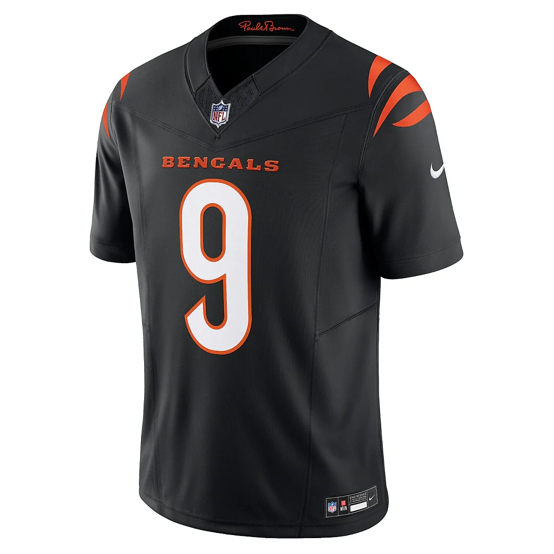 Zennovawear Joe Burrow Cincinnati Bengals Vapor FUSE. Limited Jersey - Black