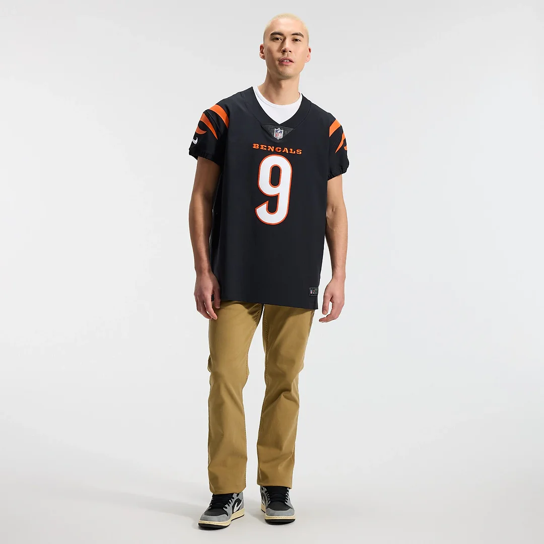 Zennovawear Joe Burrow Cincinnati Bengals Vapor Elite Jersey - Black