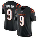 Zennovawear Joe Burrow Cincinnati Bengals Vapor FUSE. Limited Jersey - Black