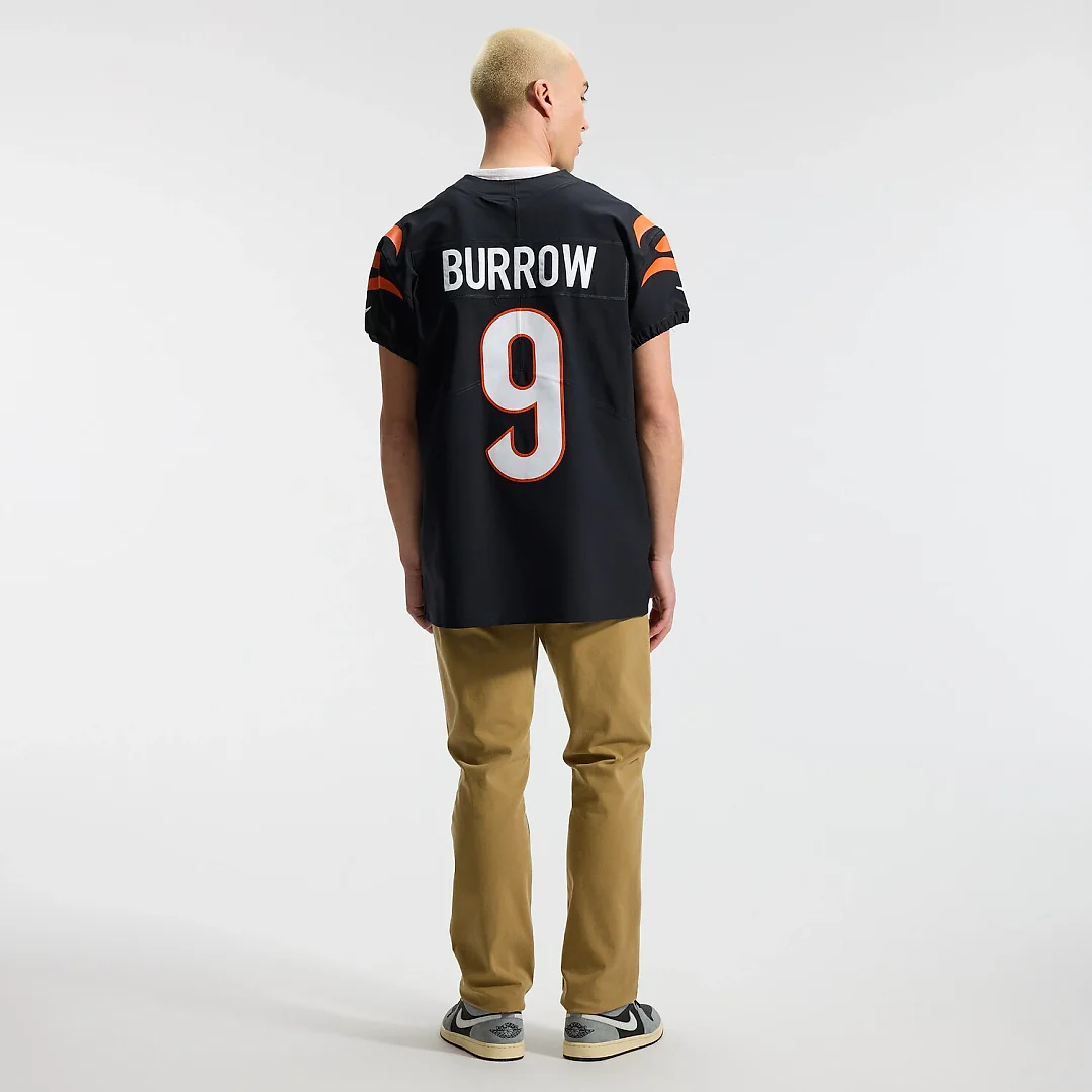 Zennovawear Joe Burrow Cincinnati Bengals Vapor Elite Jersey - Black