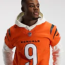 Zennovawear Joe Burrow Cincinnati Bengals Team Vapor FUSE. Elite Jersey - Orange