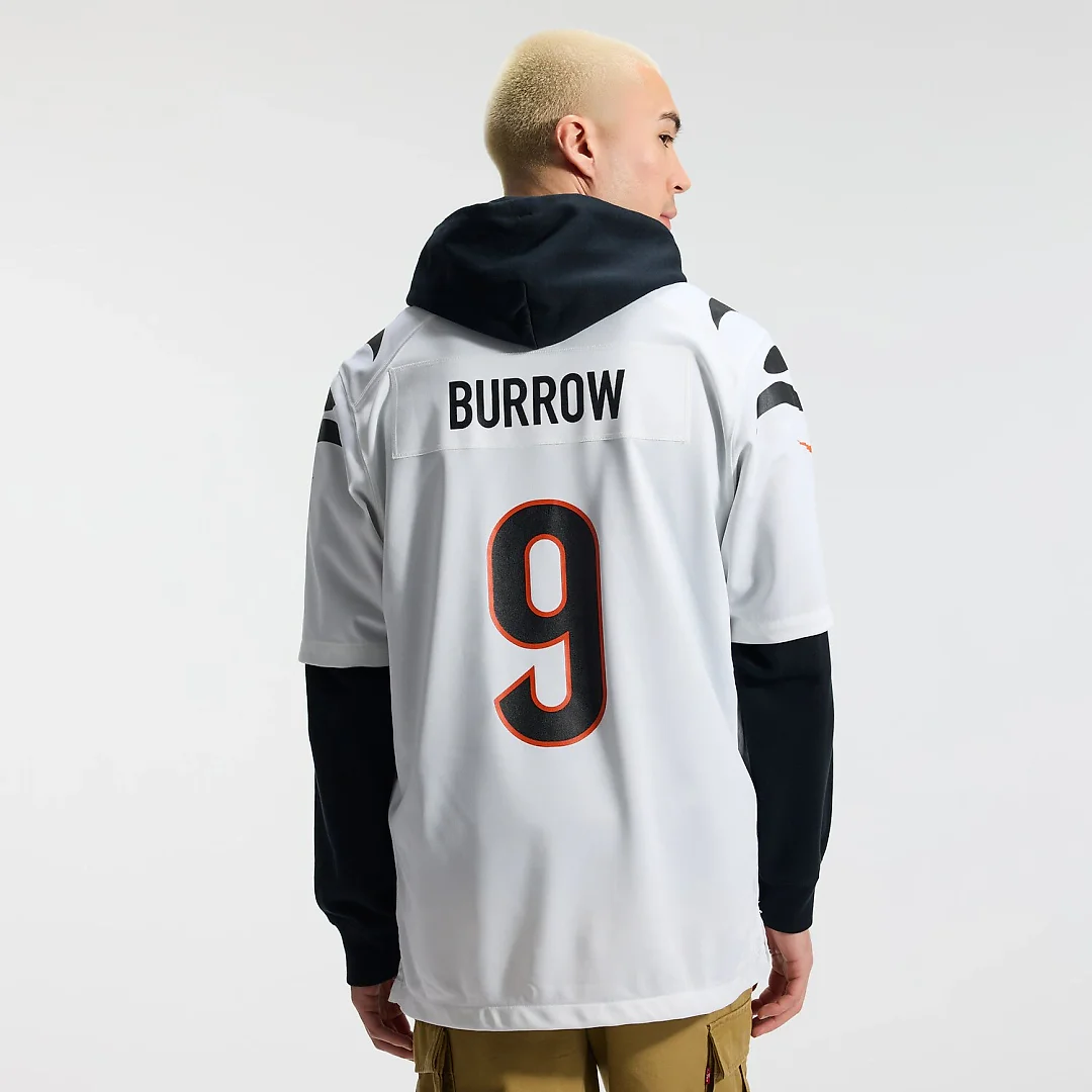 Zennovawear Joe Burrow Cincinnati Bengals Game Jersey - White
