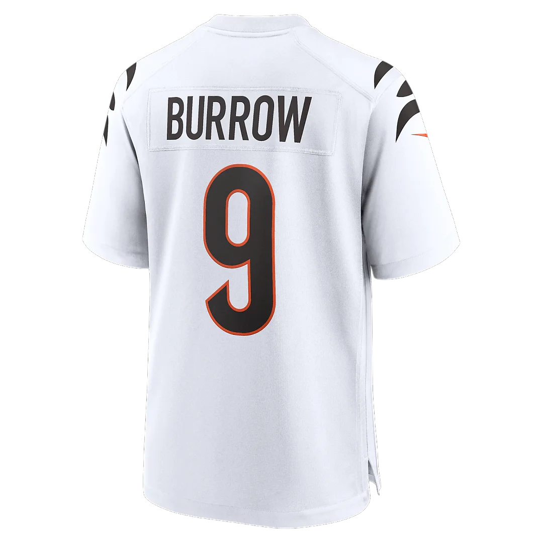 Zennovawear Joe Burrow Cincinnati Bengals Game Jersey - White
