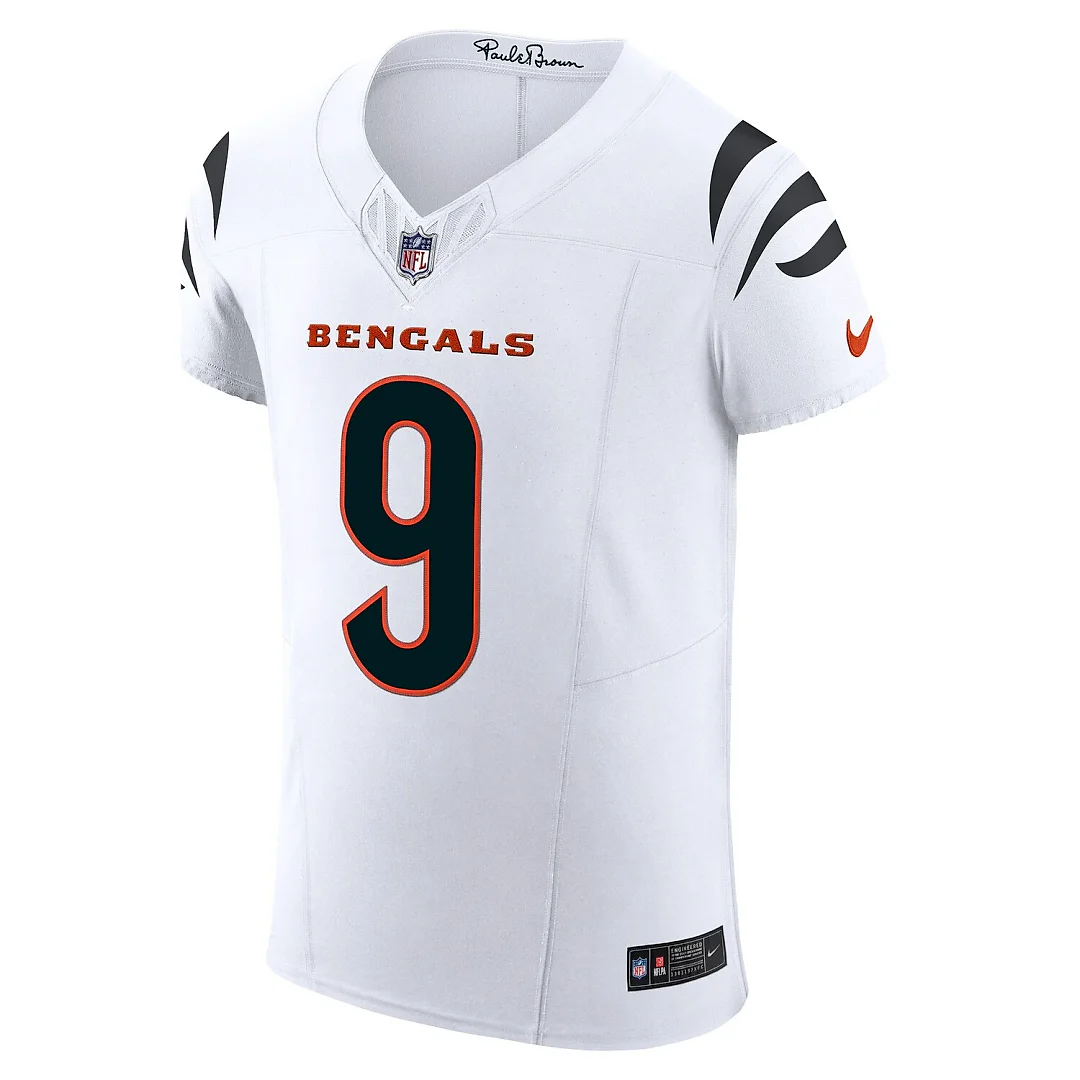 Zennovawear Joe Burrow Cincinnati Bengals Vapor FUSE. Elite Jersey - White