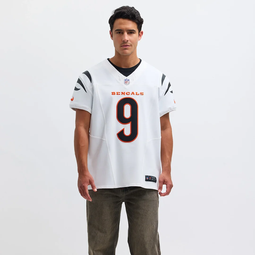 Zennovawear Joe Burrow Cincinnati Bengals Vapor FUSE. Elite Jersey - White