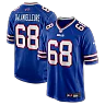 Zennovawear Joe DeLamielleure Buffalo Bills Game Retired Player Jersey - Royal