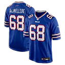 Zennovawear Joe DeLamielleure Buffalo Bills Game Retired Player Jersey - Royal