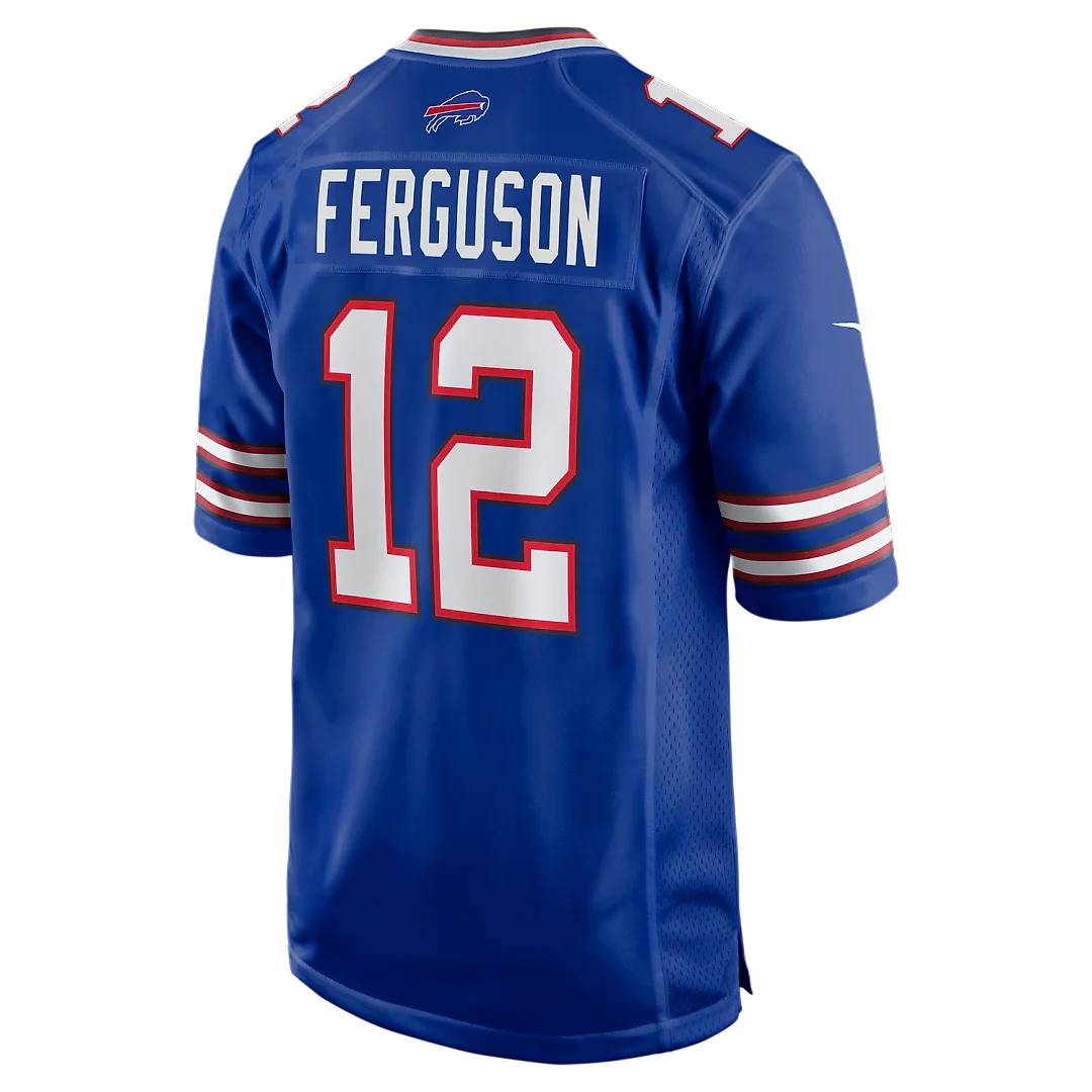 Zennovawear Joe Ferguson Buffalo Bills Game Retired Player Jersey - Royal