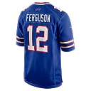Zennovawear Joe Ferguson Buffalo Bills Game Retired Player Jersey - Royal