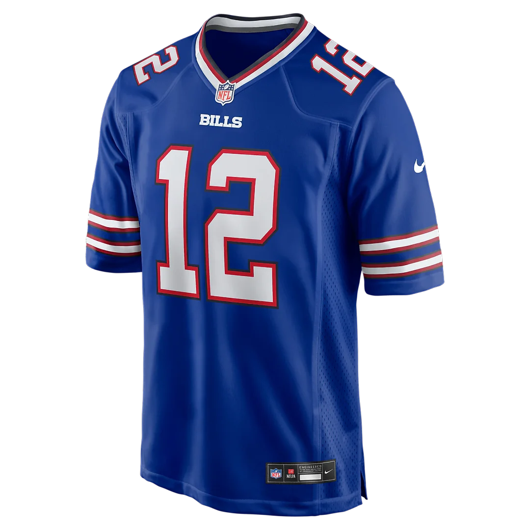 Zennovawear Joe Ferguson Buffalo Bills Game Retired Player Jersey - Royal
