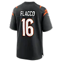Zennovawear Joe Flacco Cincinnati Bengals Team Game Jersey - Black
