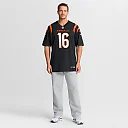 Zennovawear Joe Flacco Cincinnati Bengals Team Game Jersey - Black