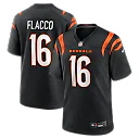 Zennovawear Joe Flacco Cincinnati Bengals Team Game Jersey - Black