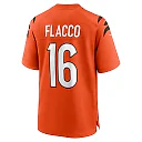 Zennovawear Joe Flacco Cincinnati Bengals Alternate Game Jersey - Orange