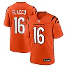 Zennovawear Joe Flacco Cincinnati Bengals Alternate Game Jersey - Orange