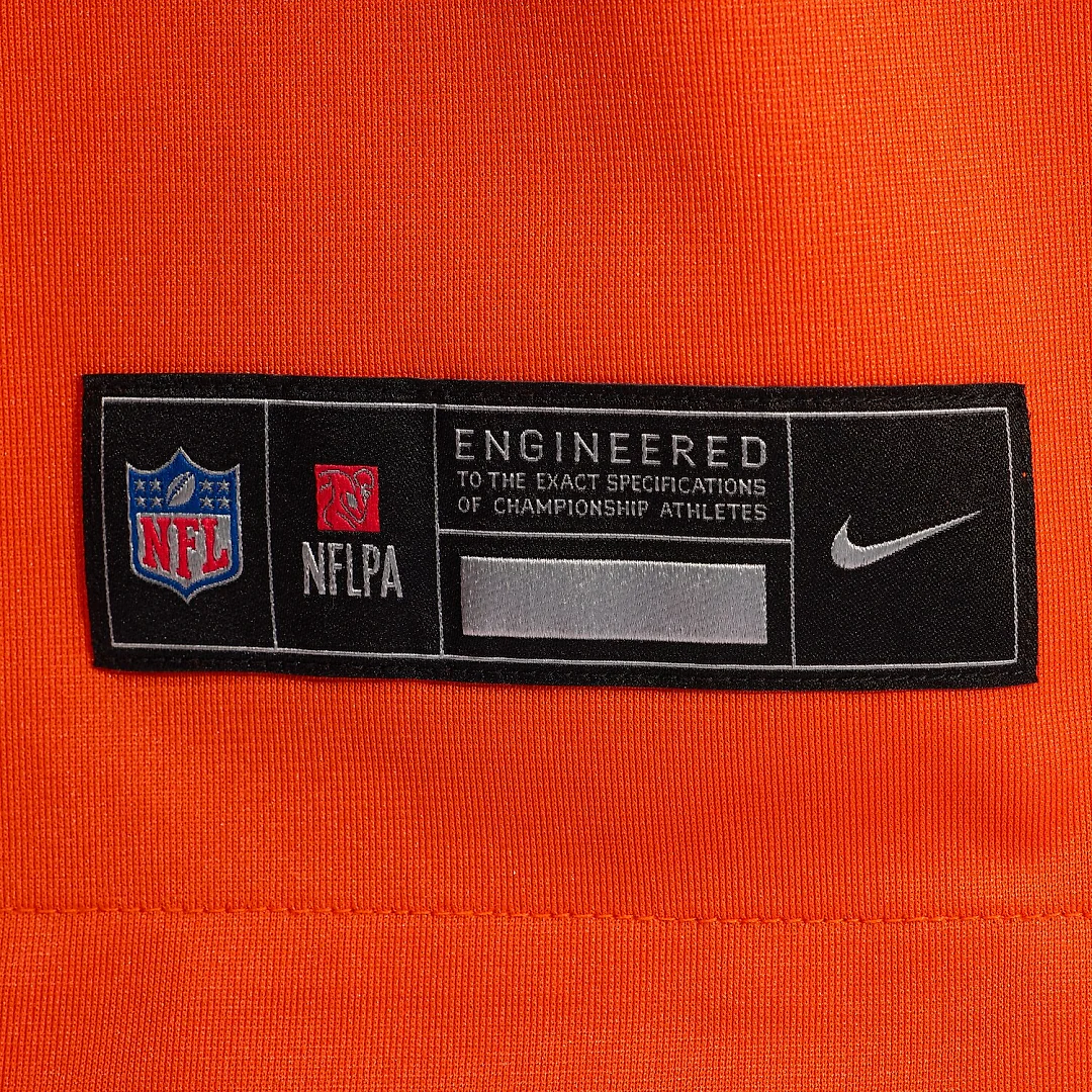 Zennovawear Joe Flacco Cincinnati Bengals Alternate Game Jersey - Orange
