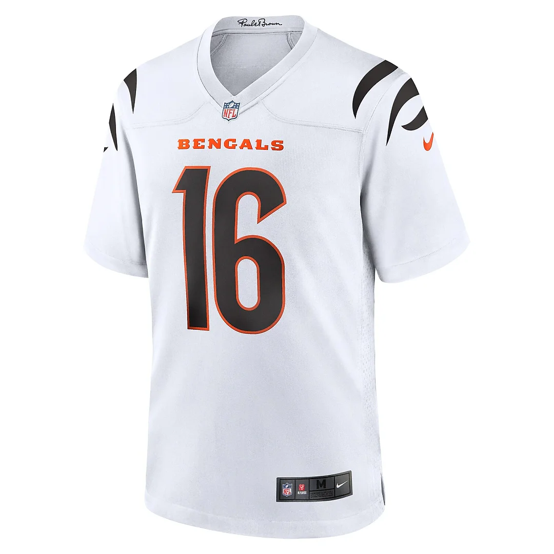 Zennovawear Joe Flacco Cincinnati Bengals Game Jersey - White