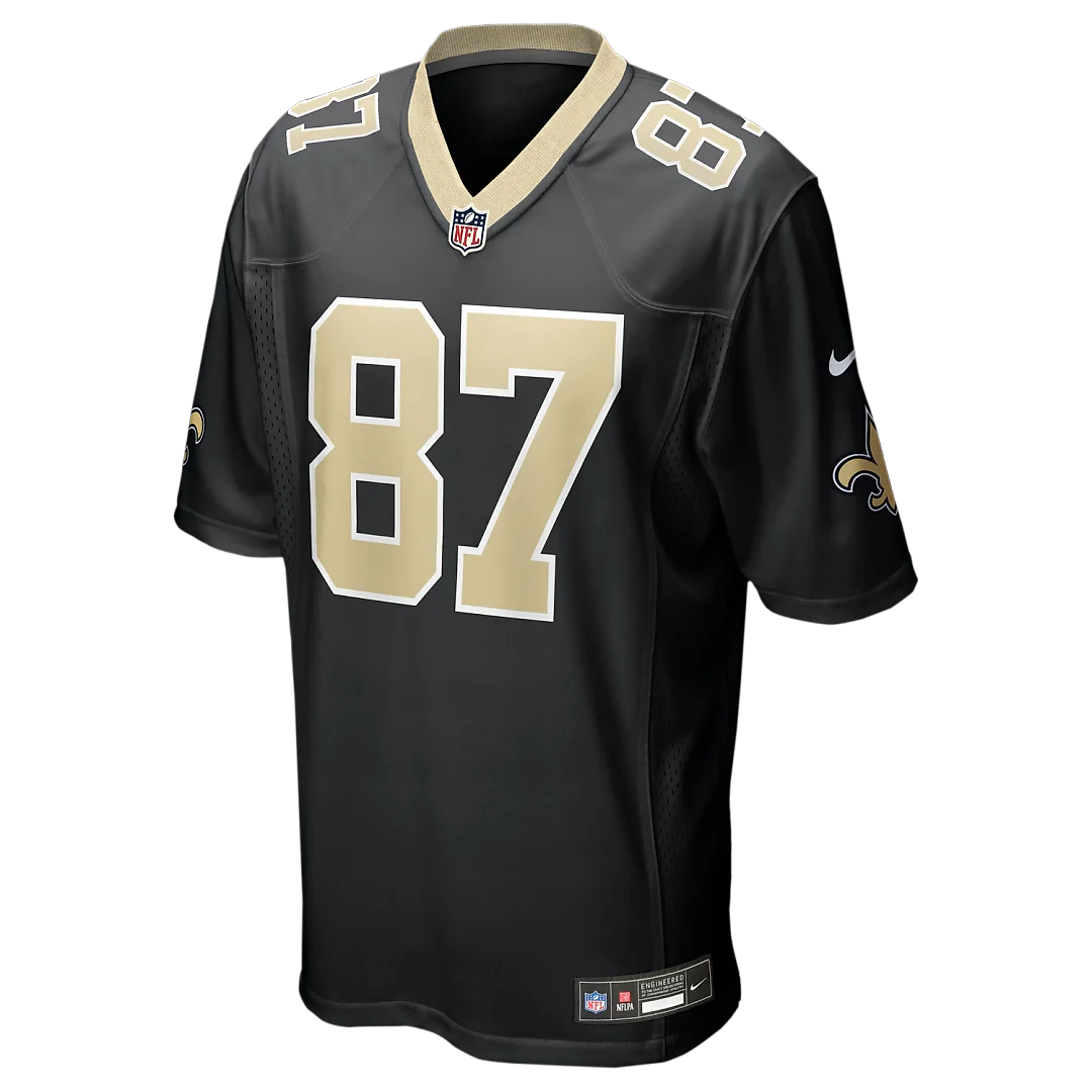 Zennovawear Joe Horn New Orleans Saints Game Retired Player Jersey - Black