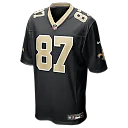 Zennovawear Joe Horn New Orleans Saints Game Retired Player Jersey - Black