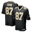 Zennovawear Joe Horn New Orleans Saints Game Retired Player Jersey - Black