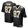 Zennovawear Joe Horn New Orleans Saints Game Retired Player Jersey - Black