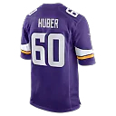 Zennovawear Joe Huber Minnesota Vikings Team Game Jersey - Purple