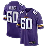 Zennovawear Joe Huber Minnesota Vikings Team Game Jersey - Purple