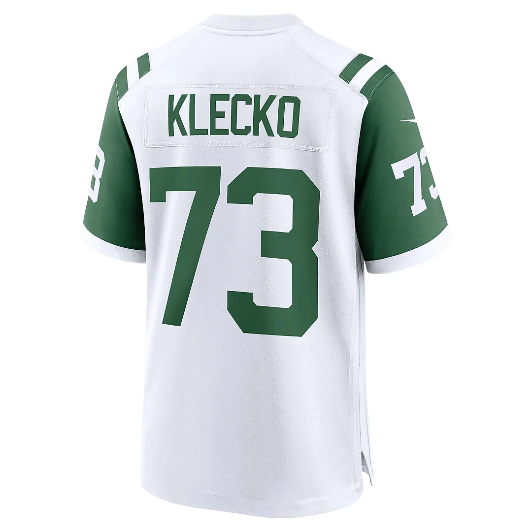 Zennovawear Joe Klecko New York Jets Retired Player Alternate Game Jersey - White