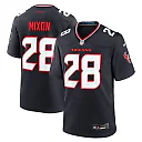 Zennovawear Joe Mixon Houston Texans Game Jersey - Navy