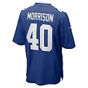 Zennovawear Joe Morrison New York Giants Retired Player Jersey - Royal