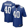 Zennovawear Joe Morrison New York Giants Retired Player Jersey - Royal